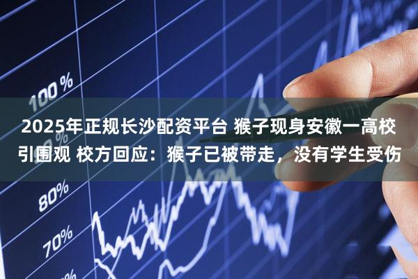 2025年正规长沙配资平台 ﻿猴子现身安徽一高校引围观 校方回应：猴子已被带走，没有学生受伤